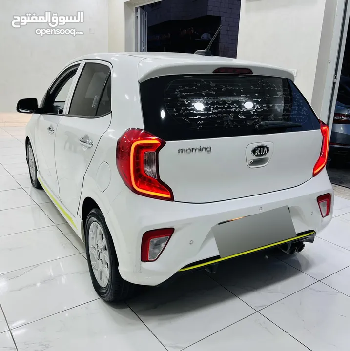 Kia Morning Gt 2020 fulll+ لحق سعر حرق كاش يشمل ترخيص وتامين فلل إضافات طلاء الشركة أضوية ليد وزنون
