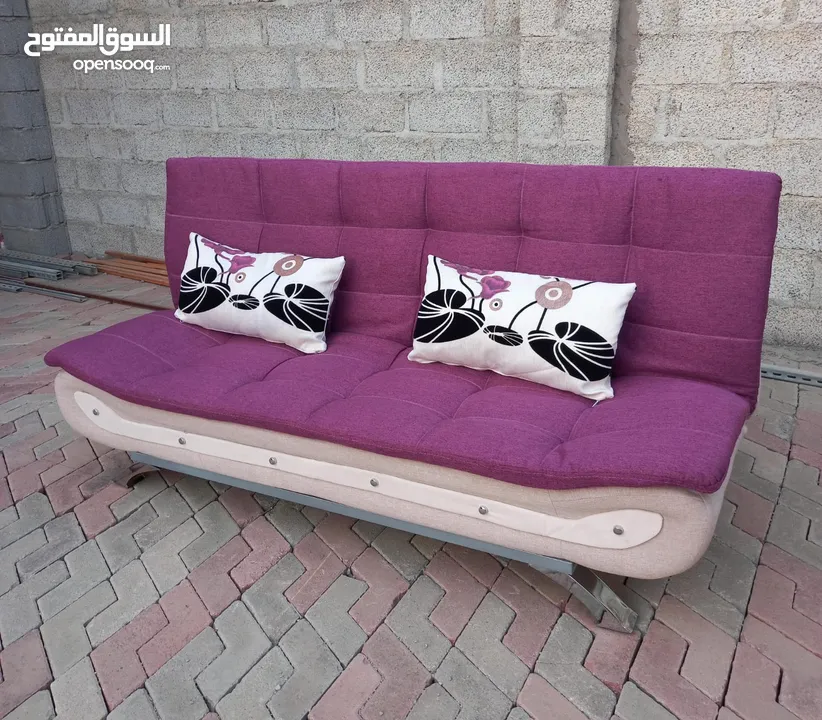 اثاث تركي جديد sofa and bed بسعر مناسب 60ريل