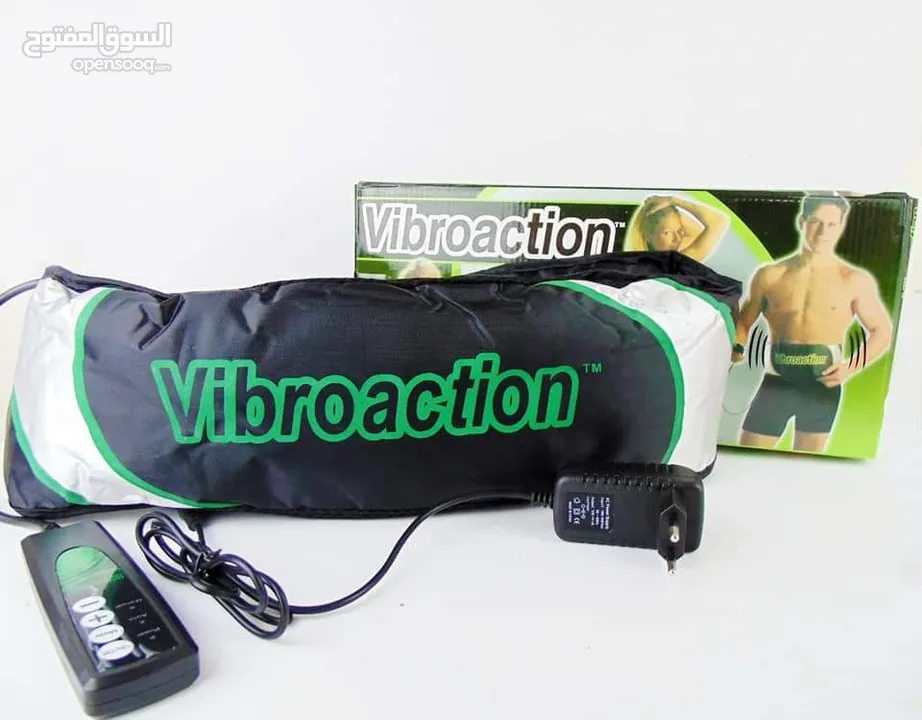 جهاز رجاج التنحيف فايبرو اكشن مشد حزام تنحيف التخسيس Vibroaction يعمل بالكهرباء