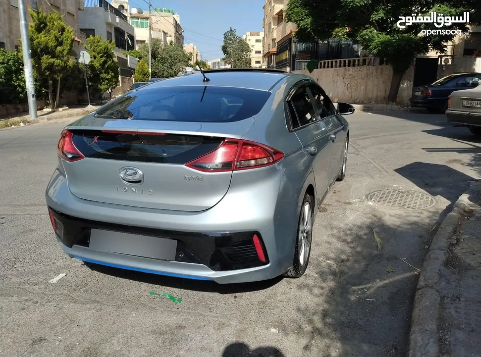هونداي ايونيك هايبرد  للبيع مديل2018