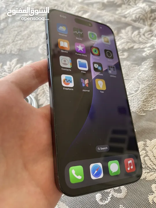 iPhone 15 pro Max 256 gb Unlocked Like New  ايفون 15 برو ماكس 256 جيجا شبه جديد بحالة الوكالة...
