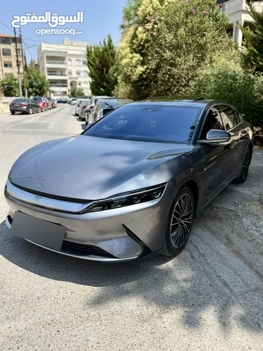 BYD Han luxury model 2021 Autoscore (A) بحالة الوكالة فحص كامل سيارة ملوكية