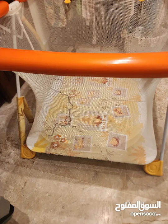 قفص و كراجة اطفال للبيع