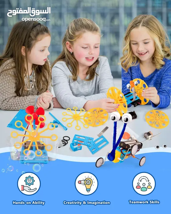 6-in-1 STEM Robotics Science Kit for Kids!