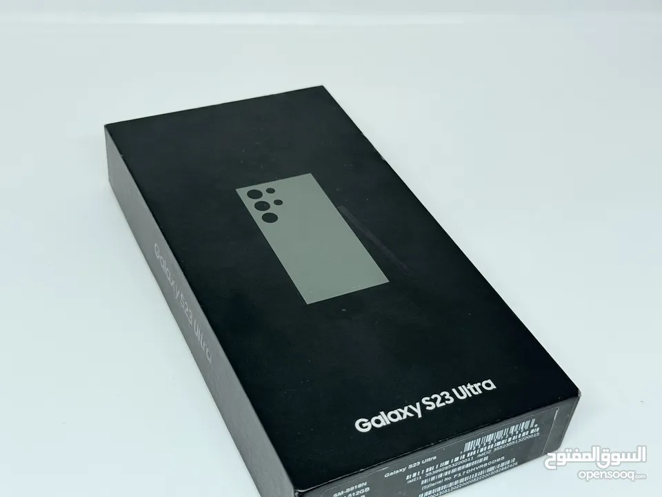 Galaxy S23 Ultra 512G & 256G 12G Ram أجهزة بحالة الزيرو بالكراتين