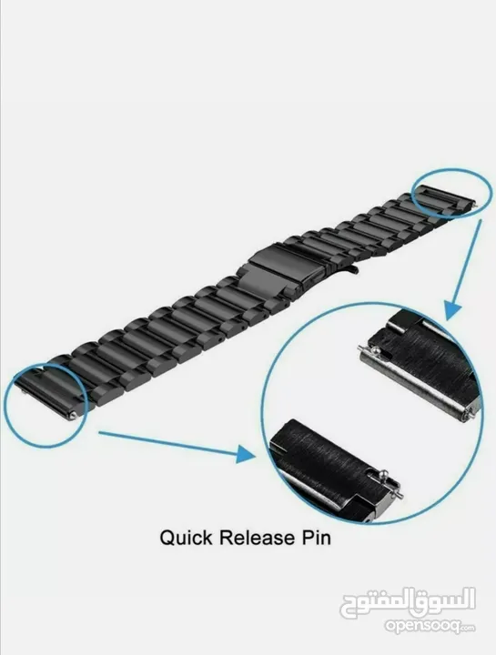 STEEL METAL BAND FOR GALAXY WATCH AND SMART WATCH