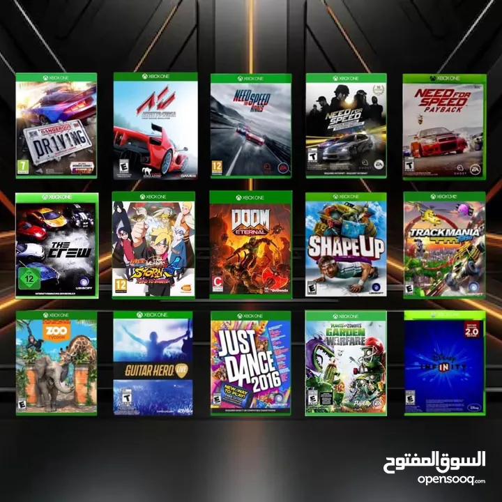 Xbox Game Cd’s for series x & one x/s أقراص ألعاب إكس بوكس