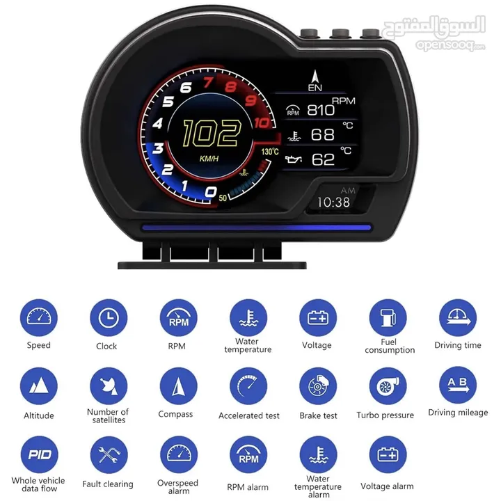 عداد سرعة الكتروني OBD