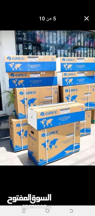 GREE INVERTER 12000 BTU /R410 مع تركيب