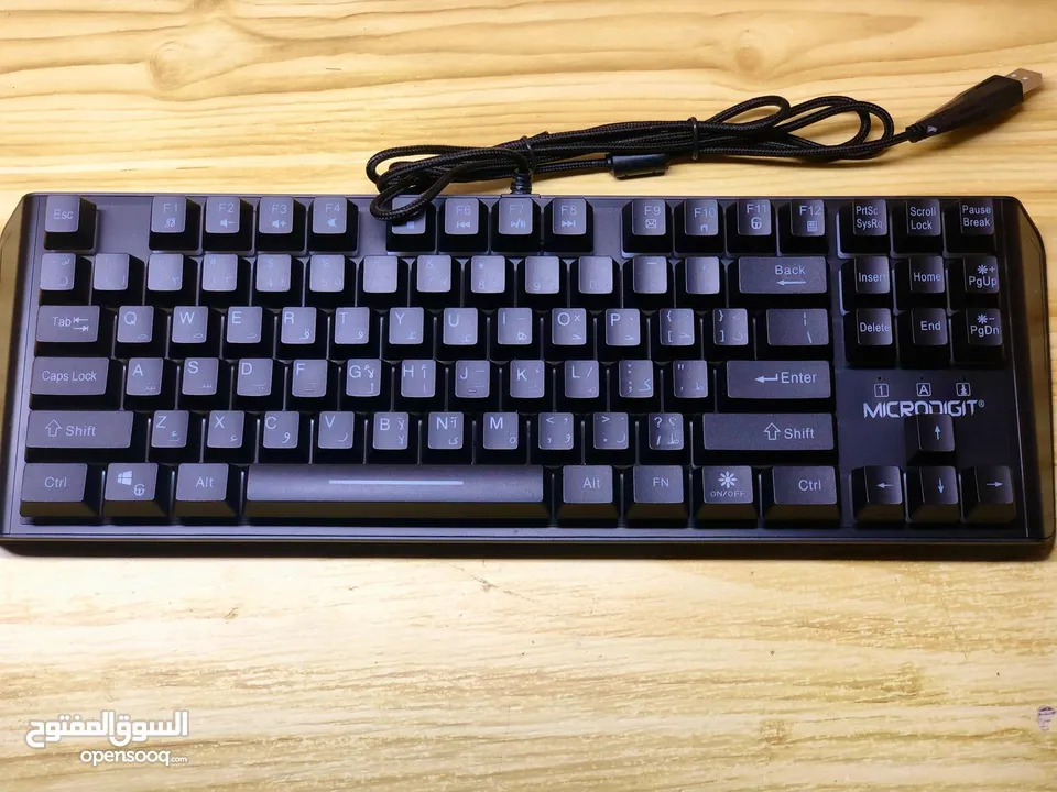 RGB GAMING KEYBOARD RAIDER MK1000