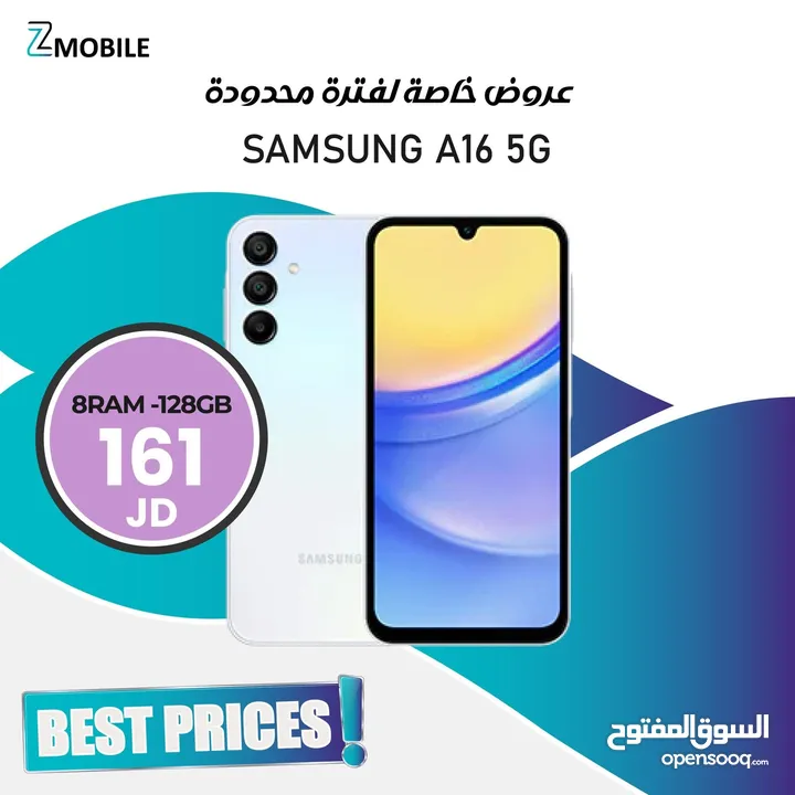Samsung a16 5G 6ram 128gb new new
