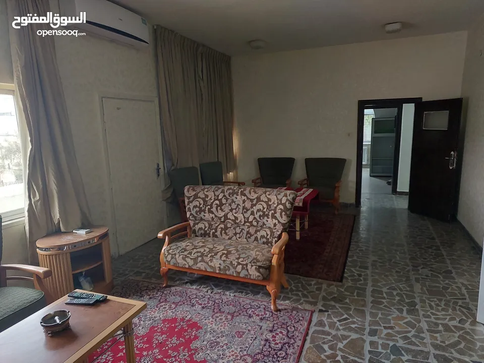 furnished apartment in jabal Amman near Architect Germany uni.2 bedroom 2 bathroom and living room