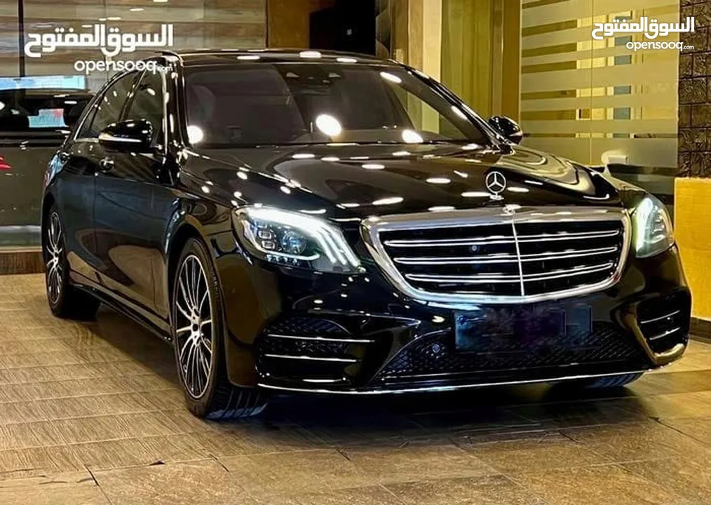 مرسيدس S 320 AMG فل كامل الاضافات موديل 2019 نظيفه جدا واعلى مواصفات