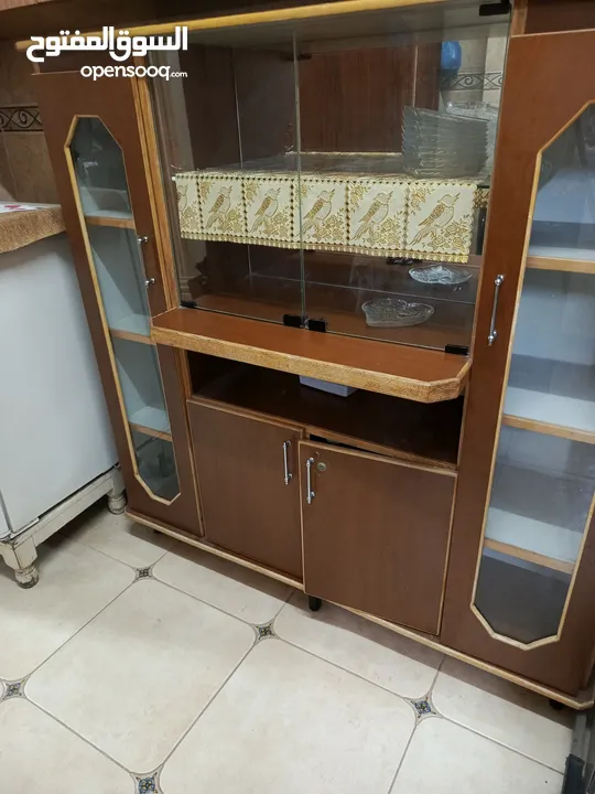 بوفية مستعمل بحاله جيده جدا