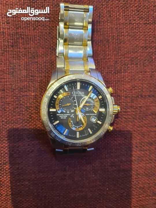 ساعة سيتيزن رجالي / citizen eco drive wr 200