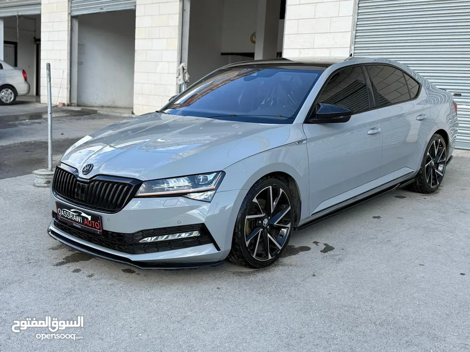 سكودا سوبيرو بحاله ممتازه
