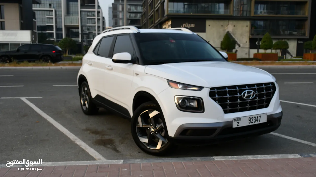 Cars for Rent Hyundai-VENUE-2021-White