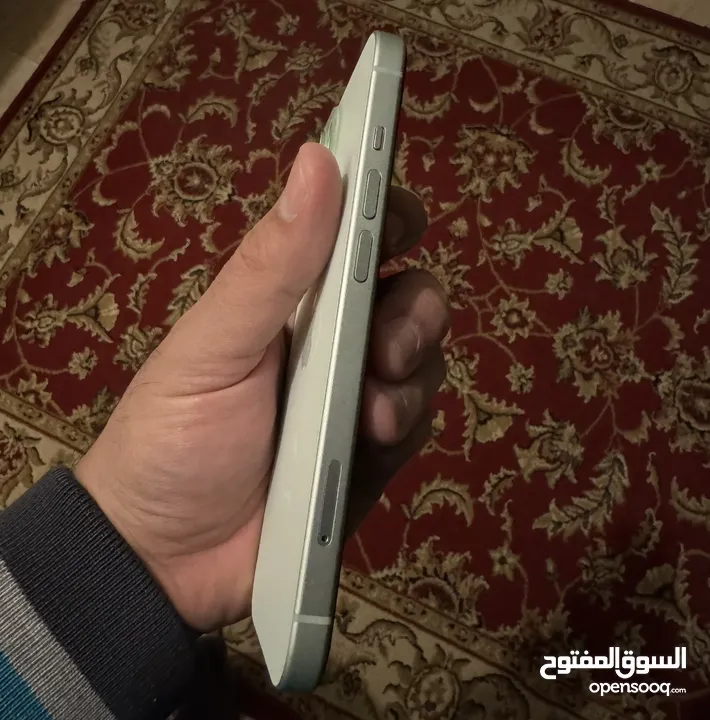 ‏Iphone 15 ‏128G ‏Battery 100% عدد دورات الشحن 62 باقي في الضمان 9شهور لحد شهر 11/2025