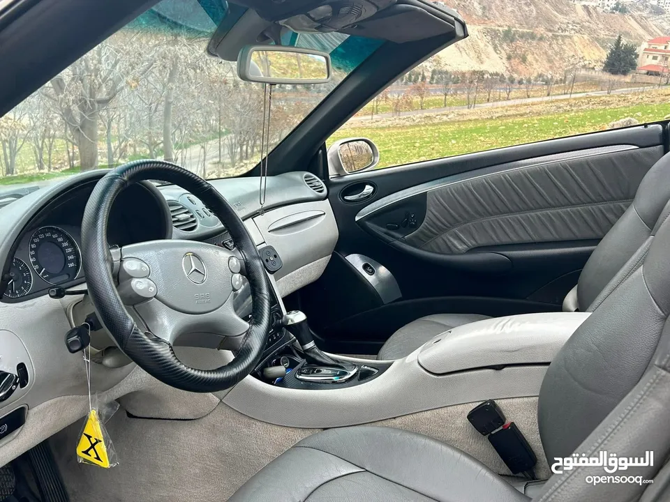 Mercedes Benz clk200 بحالة ممتازة2004 W209 avengard comfortable كشف