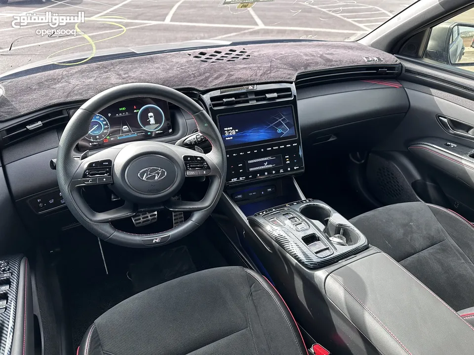 هونداي توسان N-Line    2023/ فل الفل بدون فتحة سقف بانوراما  فل مسكر