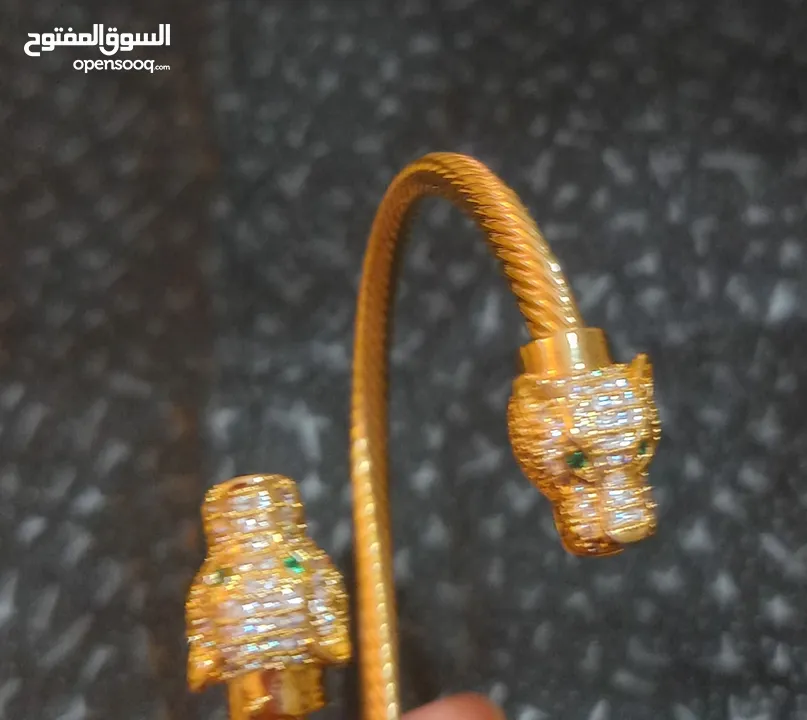 سوار لؤلؤ طبيعي زراعي Handmade خواتم فضة