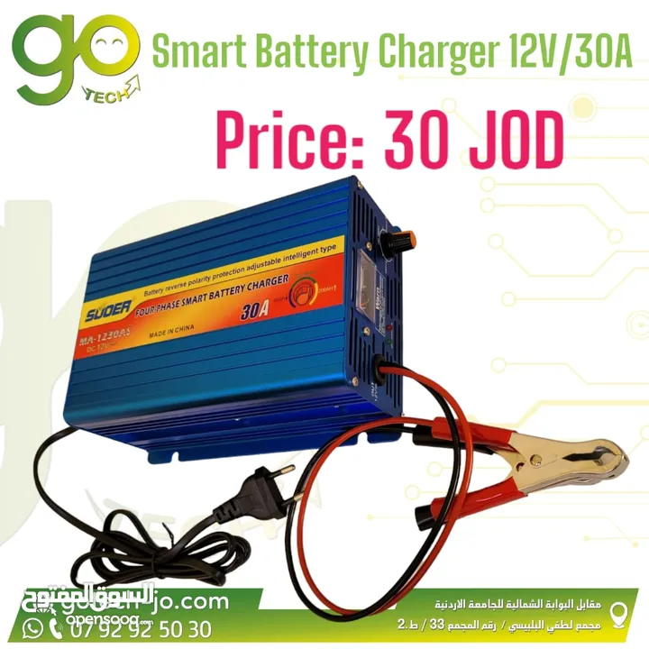 Smart Battery Charger 12V