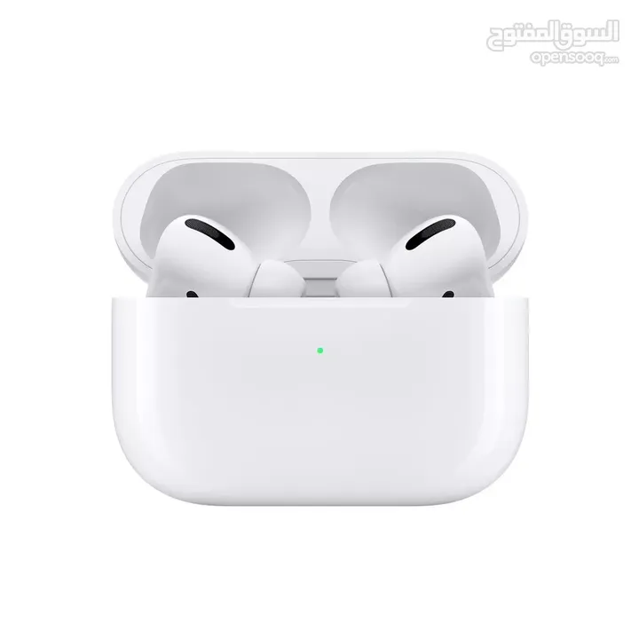 • "تجربة صوت استثنائية مع Airpods Pro"  • استمتع بصوت نقي وواضح بفضل Earpods Pro. مزودة بتقنية إلغاء