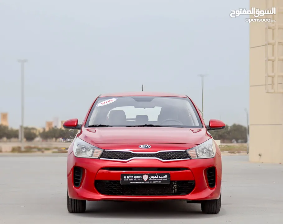 Kia Rio 1.4L 2020 GCC accident-free in excellent condition 683 P.M