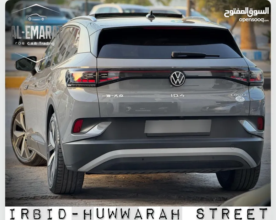 فولكسفاجن ID.4 CROZE PRO 2022 بحالة الزيرو جمرك اليووووم اعلى صنف للبيع وبسعر مغررررييي