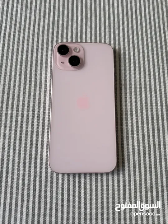 iPhone 15 pink 128GB used  89% b
