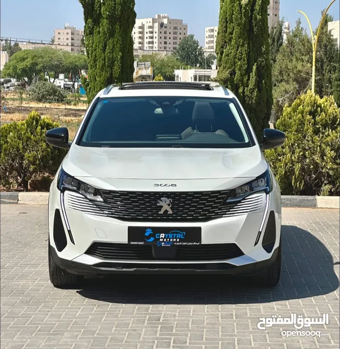 بيجو 3008 ديزل اصل شركة من شركة بيجو كفالة لنهاية 2025