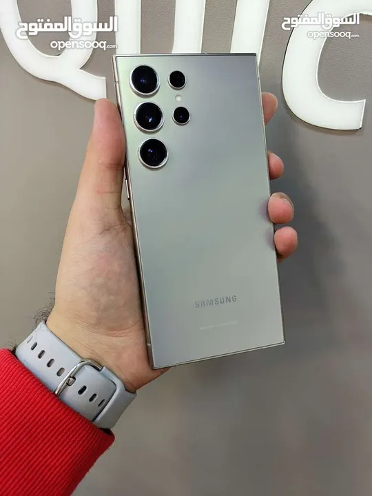 SAMSUNG S24 ULTRA (256GB) / 12 RAM USED /// سامسونج اس 24 الترا ذاكرة256 الرام 12 مستعمل وكاله