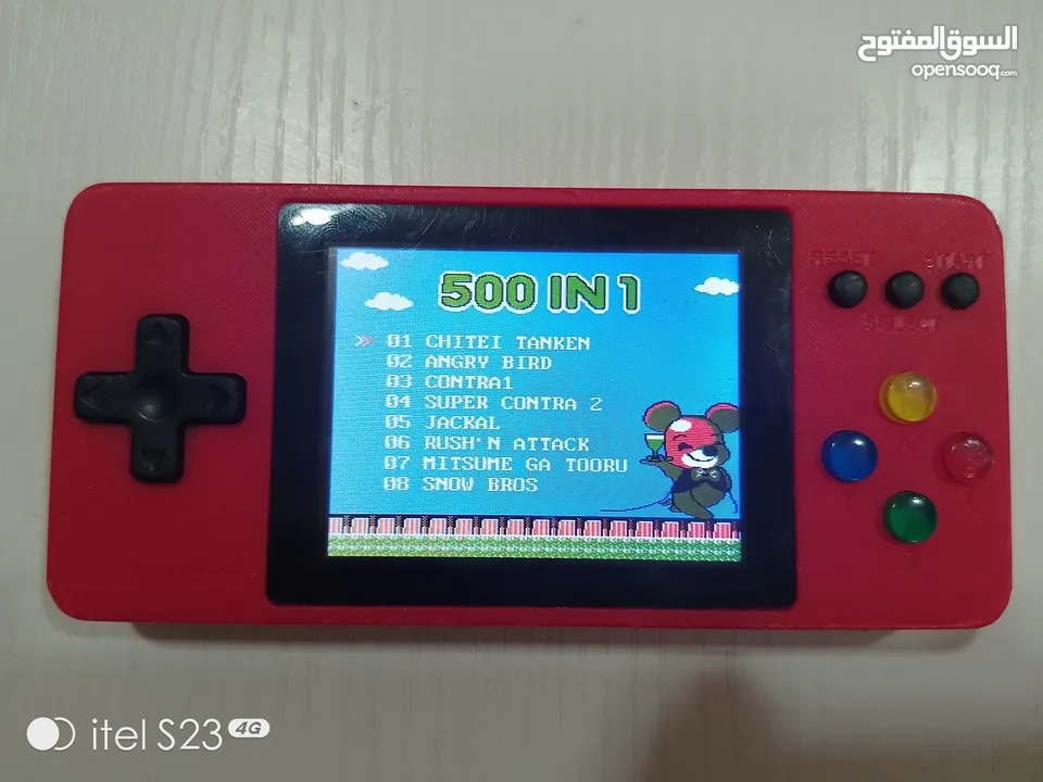 اتاري محمول 500 لعبه (اتاري ماريو)