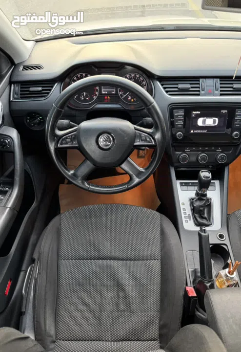 سكودا اوكتافيا 2016 اوتومات ديزل بوضع الشركة السيارة