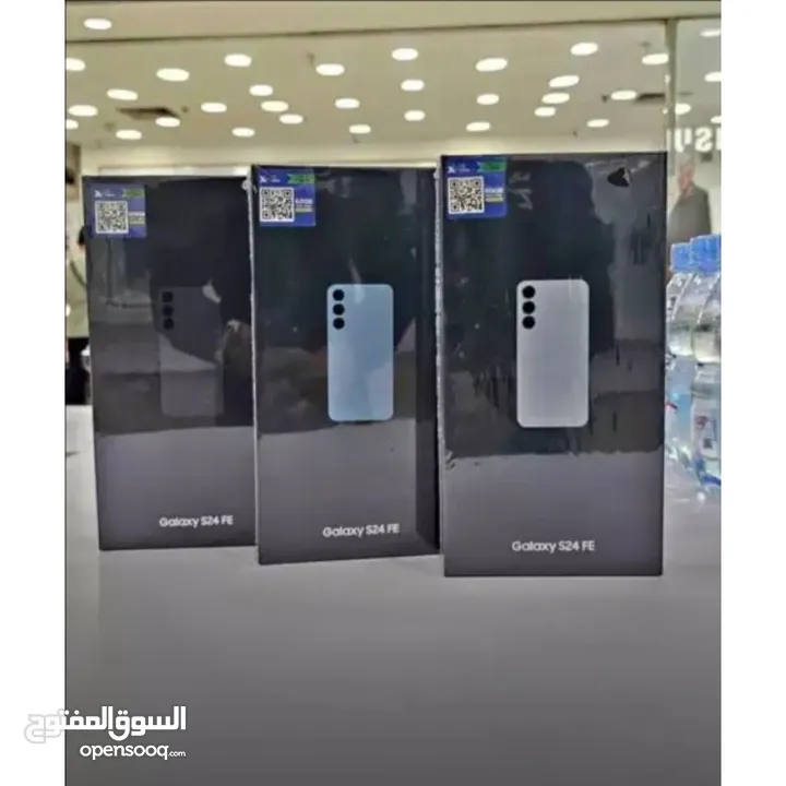 ساسمونج S24 FE جديد كفالة لمدة عام  (256GB/512GB)