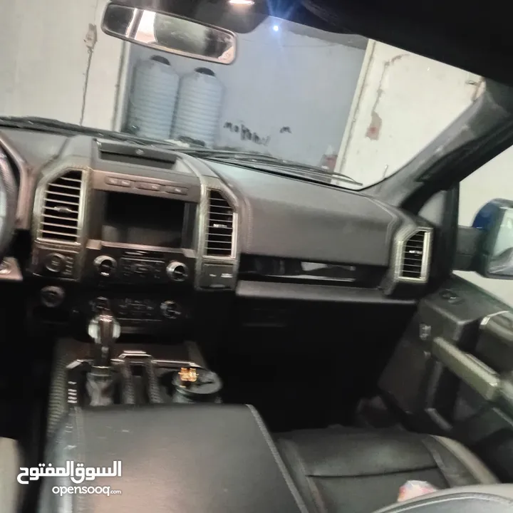 فورد رابتر أصلي للبيع للجادين فقط بسعر مناسب  F150  2018 أزرق جنط بي دلك فل بنوراما