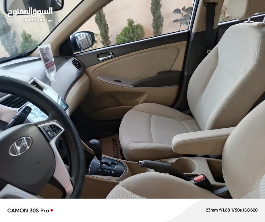 اكسنت 2015محرك 16فحص ليوم7جيد استخدام وممشه خفيف عداد 130km