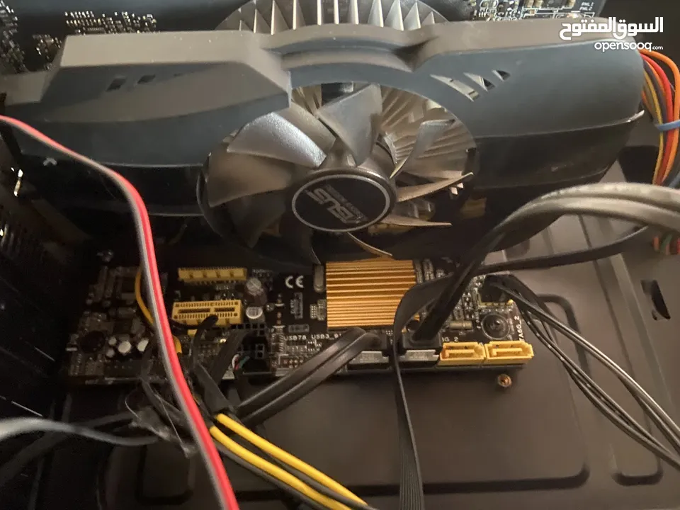 كومبوتر مستعمل i5 4460 GTX 1050Ti 4GB للبيع للالعاب و الدراسة