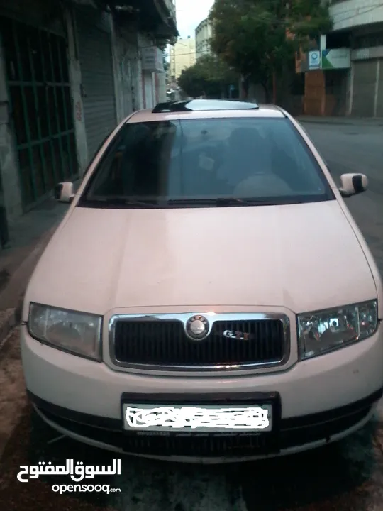 سيارة سكودا فابيا ديزل للبيع موديل 2003  سعر 18 الف شيكل