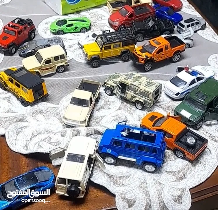 شروة مجسمات سيارات مستعمله بسعر حرق