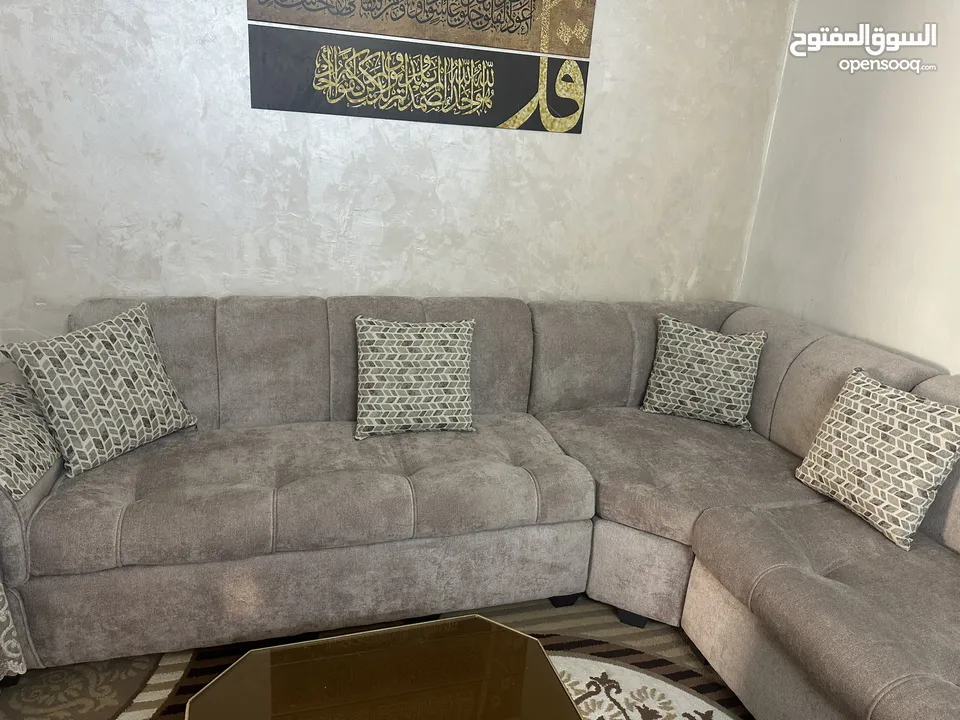 طقم كنابيات جديد غير مستعمل اسبوع