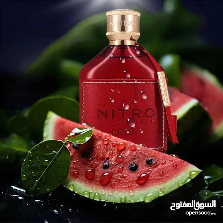 عطر نايترو ريد الرجالي – Nitro Red Pour Homme قوة وجاذبية وأناقة برائحة البطيخ