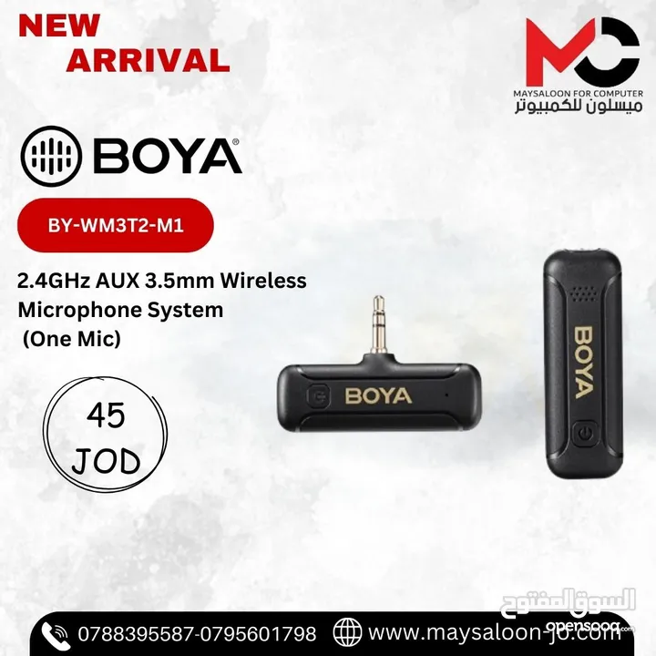 مايك بويا MIC Boya BY-WM3T2-M1 بافضل الاسعار