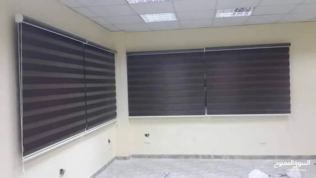ستائر وبرادي زيبرا ورول منشا تركي
