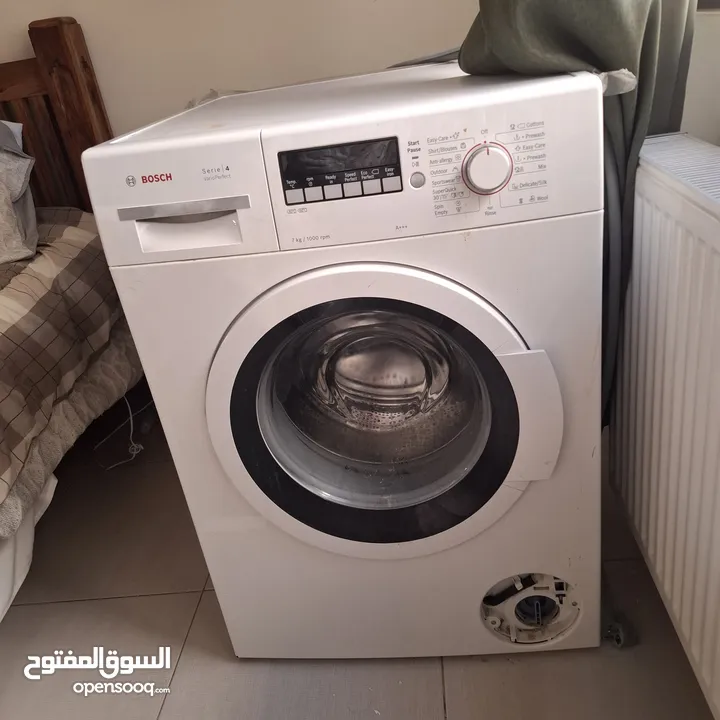 ثلاجه و غساله بوش مستعمل للبيع