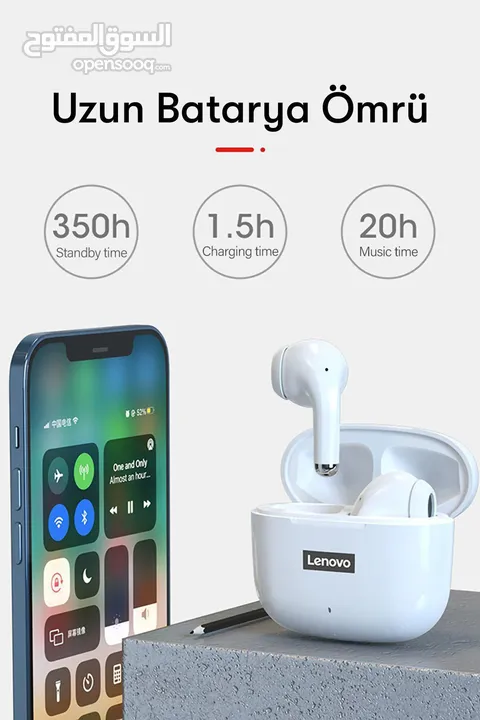 سماعات اذن اصلية من ليكوو بلوتوث عالية الجودة Lenovo Lecoo EW306 Earphone HD Audio