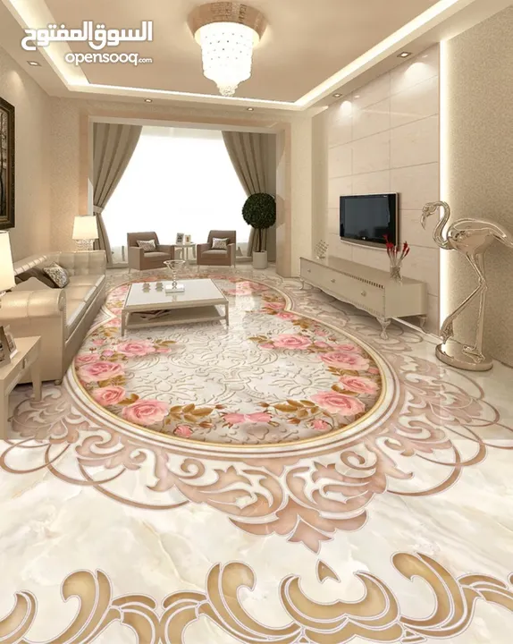 ارضيات ايبوكسي ثلاثيه الأبعاد
