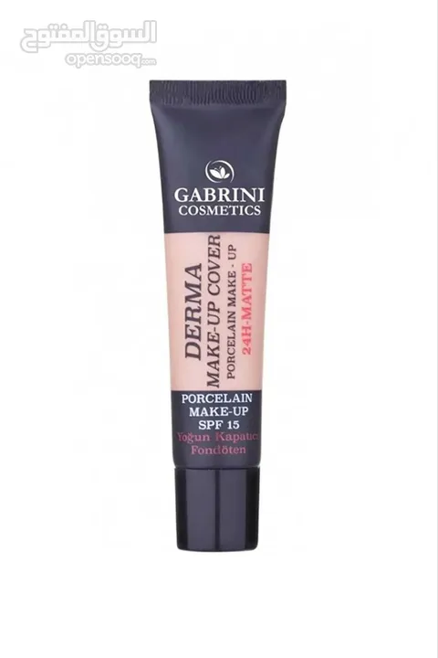 كريم الأساس GABRINI Derma Make-Up Cover  لو بدك إطلالة ناعمة، طبيعية، وبتدوم معك طول اليوم