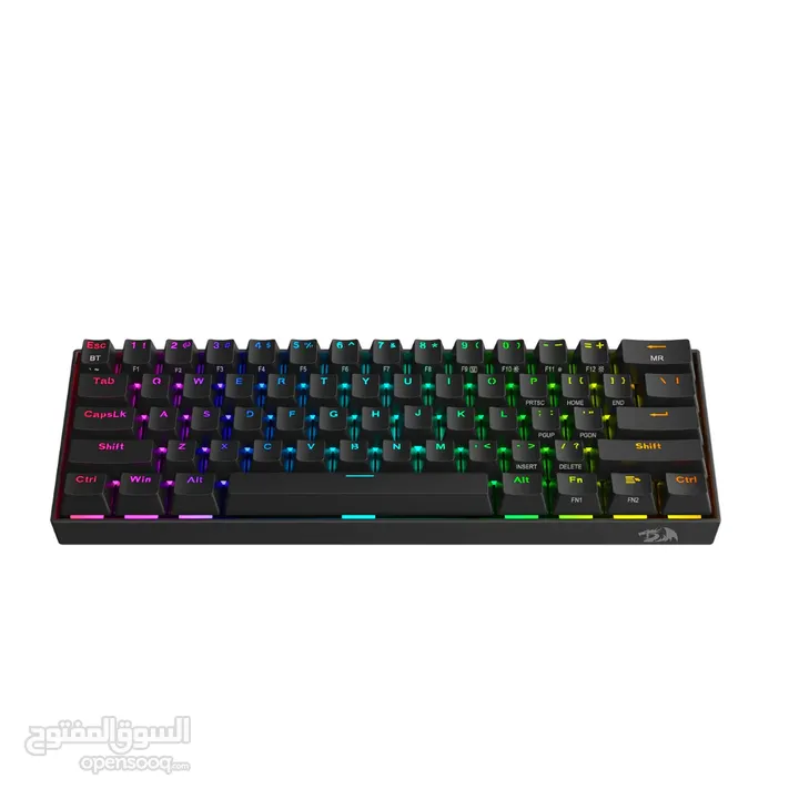Redragon K530 Pro Draconic 60% Bluetooth/2.4Ghz/Wired - Brown Switch