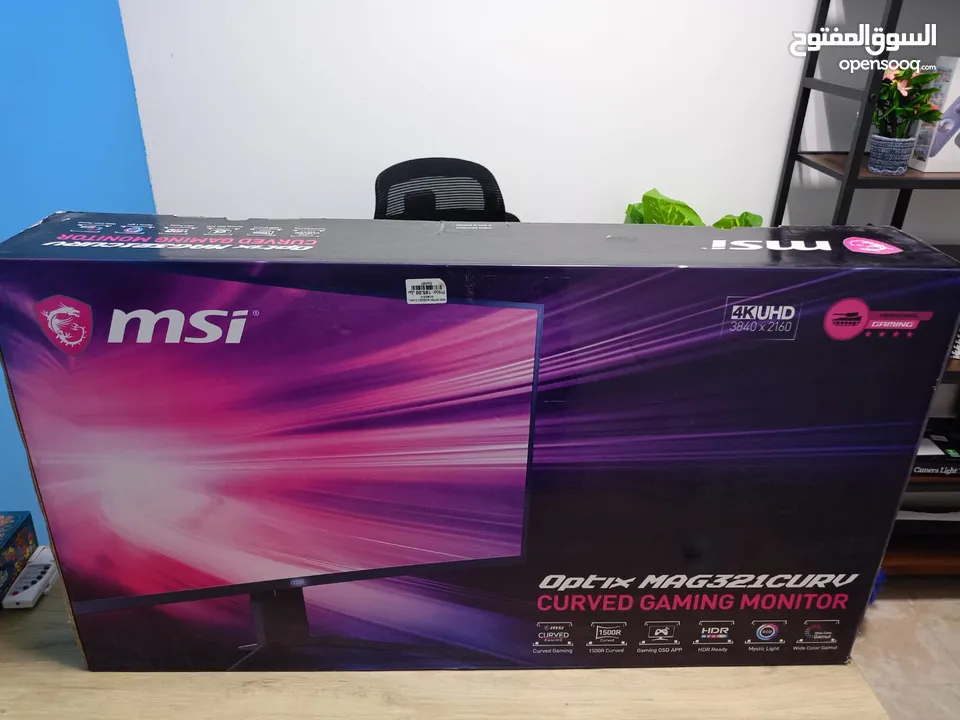 MSI Optix G241 MAG321CURV Curved Gaming Monitor 31.5 Inch